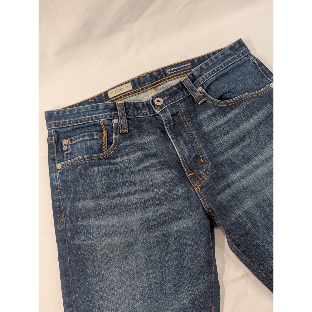 AG Adriano Goldschmied The Protege Straight Leg Blue Jeans Made In USA 34 x32